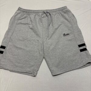Vtg Shooters Sports Mens Sweat Shorts Gray Track Athletic 5X DMV Hip Hop '90's